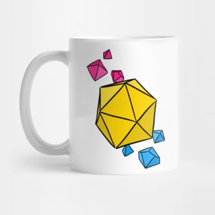 Pan Pride Colors Dice Mug